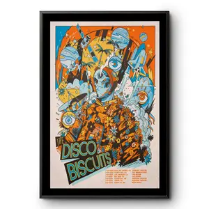 The Disco Biscuits Tour 2025 Poster