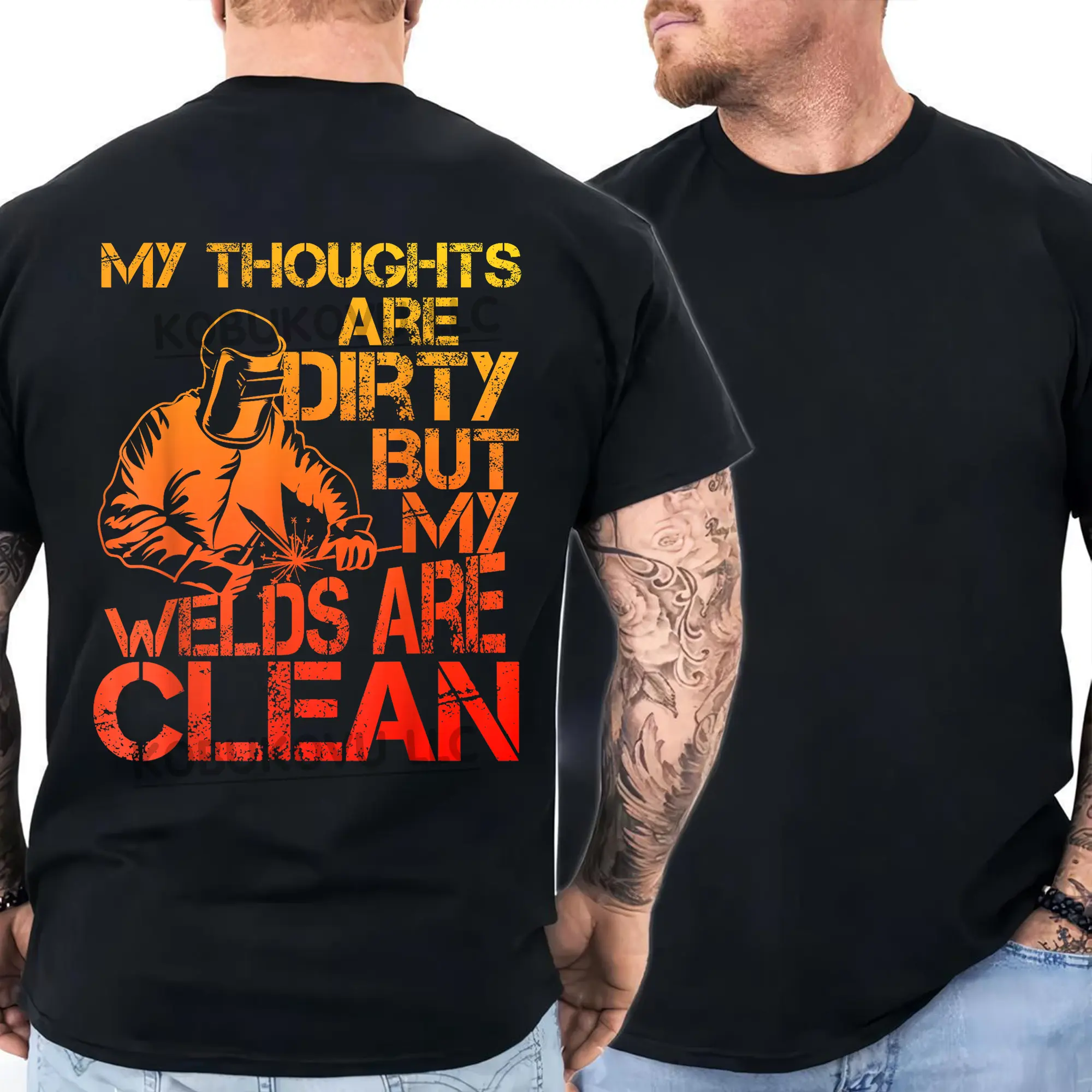 Unique Welding Shirt for Men Women, Welder Tool T-Shirt, Funny Welding Tee, Welding Gift for Welders, Blue Collar Worker Shirt, Welder Dad Gift