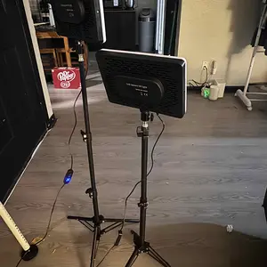 LED Video Light Kit With Adjustable 43.3" Tripod Stand - USB-Powered Ring Light For Content Creation/March Madness/Spring Break - Non-Waterproof & Battery-Free Design - Creator Essential SuperBowl / International Women's Day