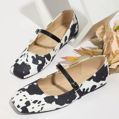 Wild Fable Flats With Memory Foam Insole Wild Fable Target Mary Jane Elsa  Ballet Flats Memory Foam Insole Patent Cream