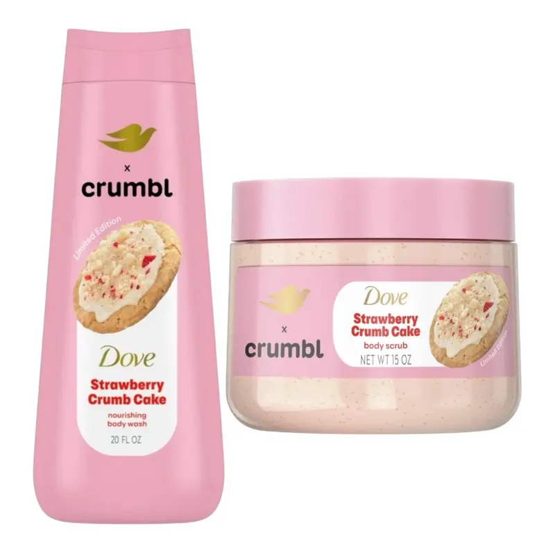Strawberry scrub & strawberry body wash