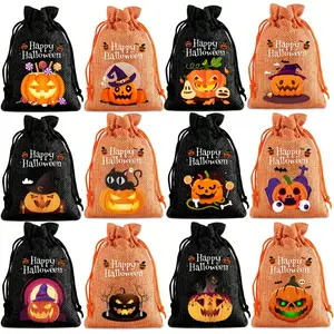 Hot Selling Halloween Gift Candy Bags, 6/12 Pack Trick-Or-Treat Party Favors, Perfect Halloween Treats for Kids & Adults, Fun Holiday Gifts