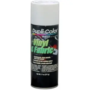 Krylon HVP105 11 oz Dupli Color High Performance Vinyl & Fabric Spray, Gloss White