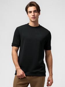 Fioboc Men's Modal Crewneck T-Shirt for Business Casual and Sports