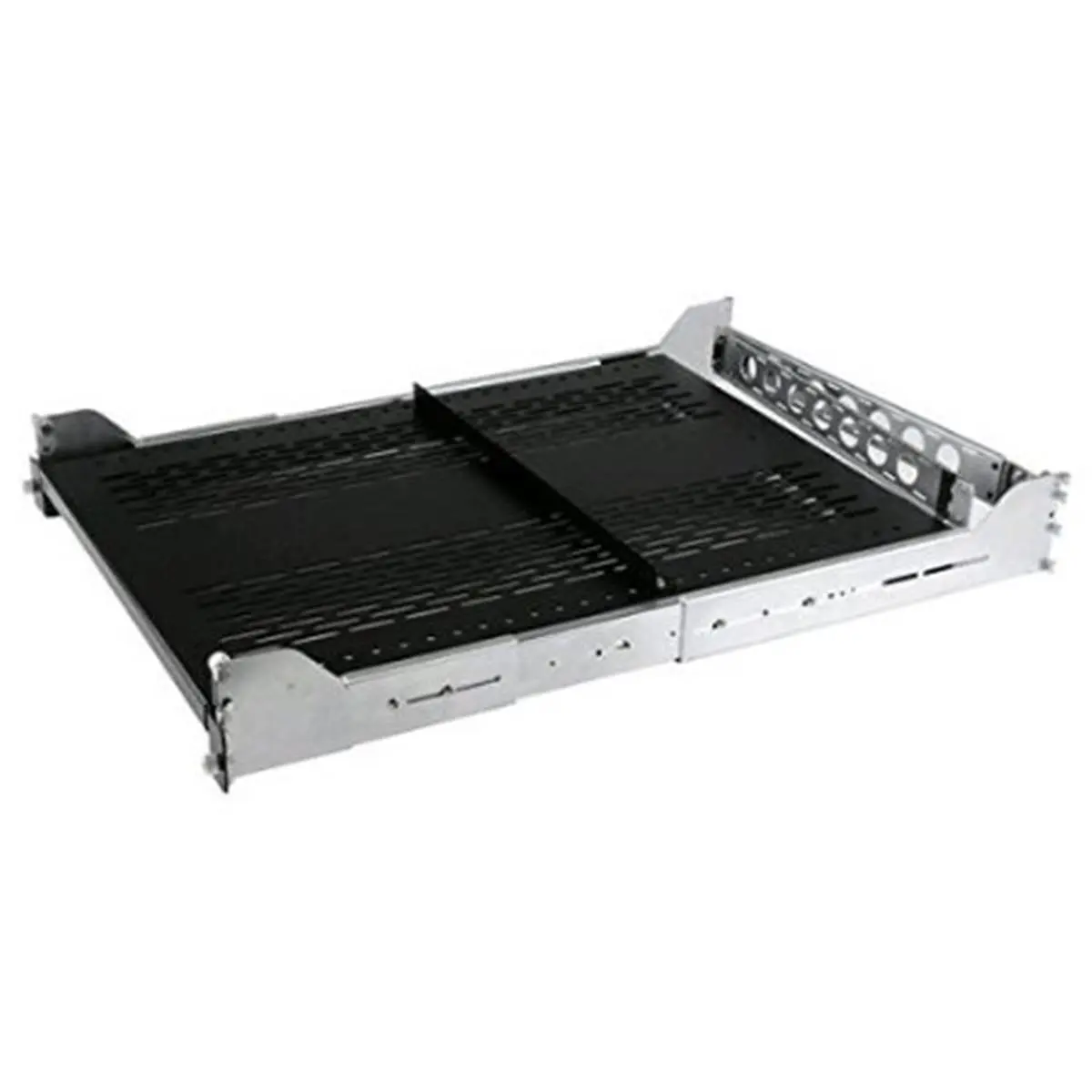 Startech Vented Sliding Shelf with Integrated Cable Management for Cabinets, Racks & Most Home Storage Spaces (UNISLDSHF192), Cabinet, Rack