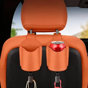 Cup Holder for Car Back Seat Universal Cup Holder Multifunctional Automotive Storage Car Back Seat Cup Holder Headrest Hook for Travel Truck Interior