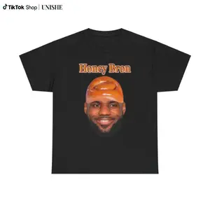 Honey Bron Funny Meme Vintage Tshirt, Baseketball James Lebron Unisex Tee Shirt, Gift for Fan And Friend, Gift Fan, Gift Idea, For Man, For Woman