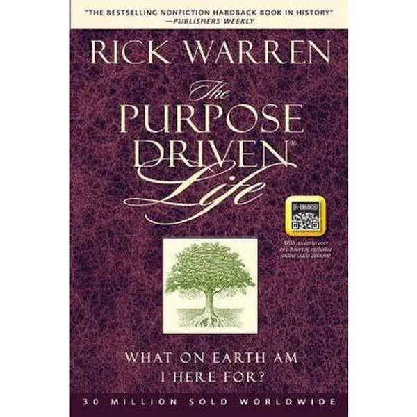 USED Book - The Purpose Driven Life (QR Code Enhanced Edition): What on Earth Am I Here For? by Rick Warren (Paperback) - english