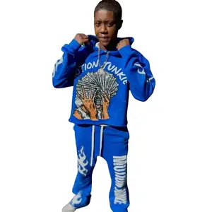 Motion junkie hoodie Suits sets