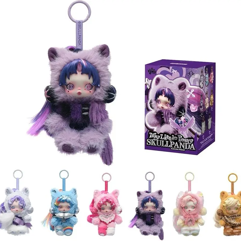 My little pony X skullpanda keychain