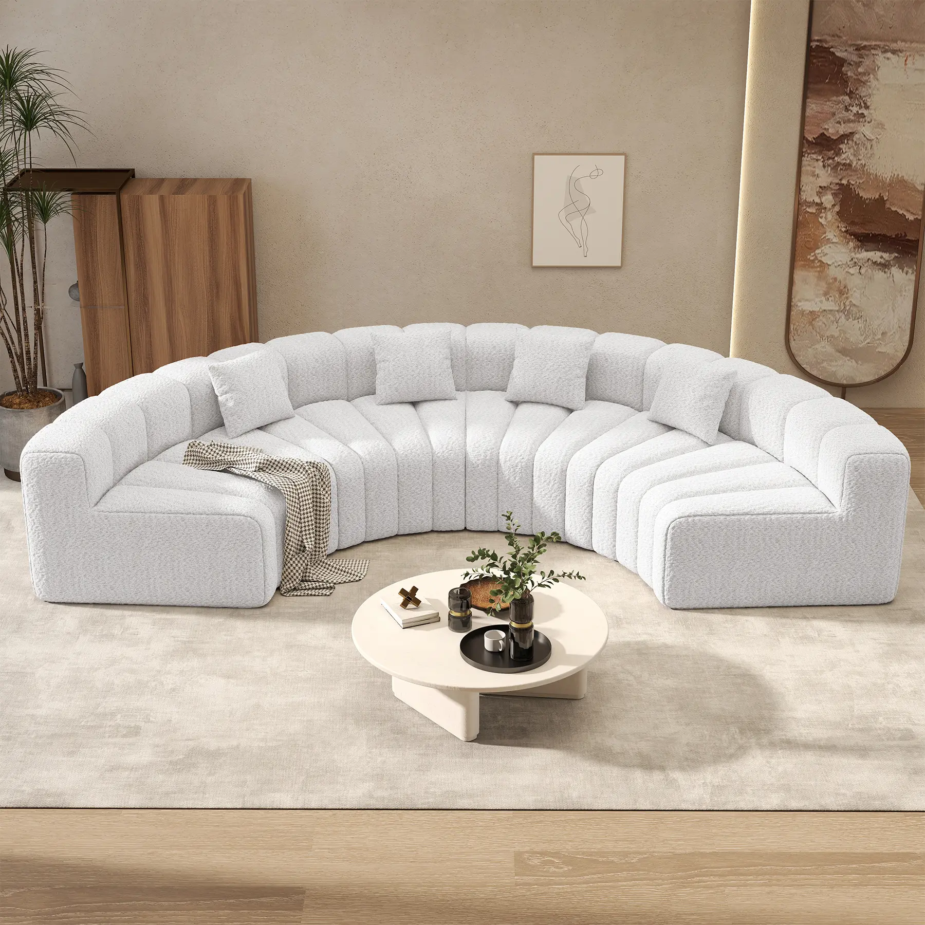 Luxurious Modern Velvet Square Extendable Convertible Sofa Bed Set Eco-Friendly Massage Ergonomic Back Support Sponge Apartment