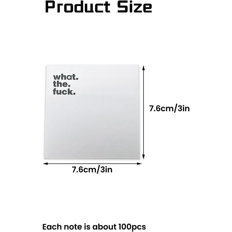 4/8 Pcs Funny Sticky Note, Funny Spoof -it Notes and Pens, Off Sticky Notes for Study Office Supplies, Notebook Labels, (8PCS) 4/8 Pcs Funny Sticky Note, Funny Spoof -it Notes and Pens, Off Sticky Notes for Study Office Supplies, Notebook Labels, (8PCS)