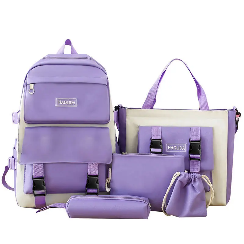 Purple five piece set