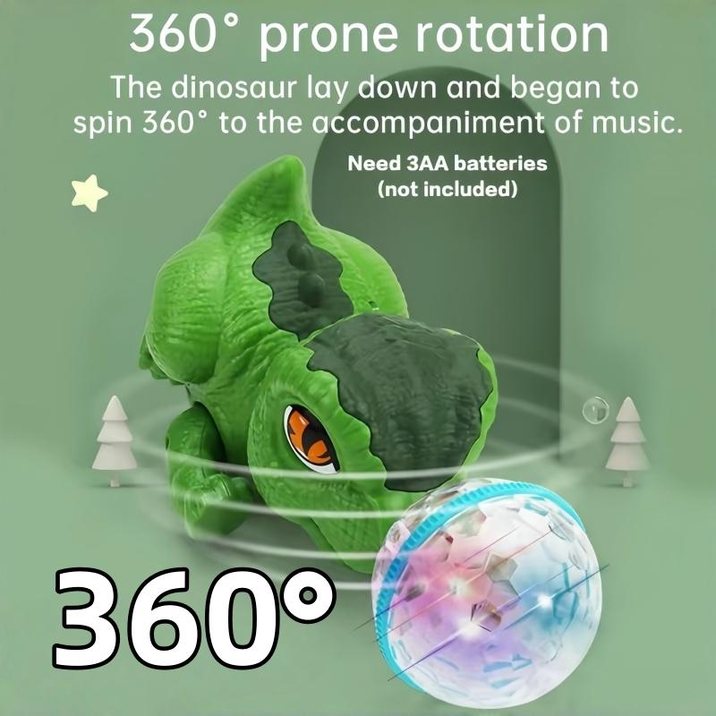 5pcs Electric Elephant Toys with Lights Music and Rotating Ball, Dancing Crawling Interactive Baby Learning Toy, Party Gift