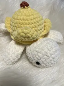 Crochet Banana Turtle