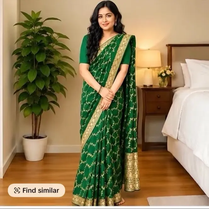 Ready to wear Saree ONLY. Pleats, Falls, pico DONE. Colors and patterns available.