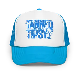 Tanned & Tipsy BL Trucker Hat