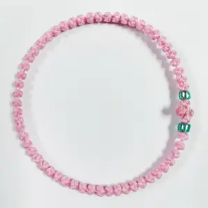 Komboskini Chotki prayer rope bracelet.Greek Orthodox prayer rope Komboskini 33-65 knotted wax thread bracelet, Greek cross prayer rope bracelet