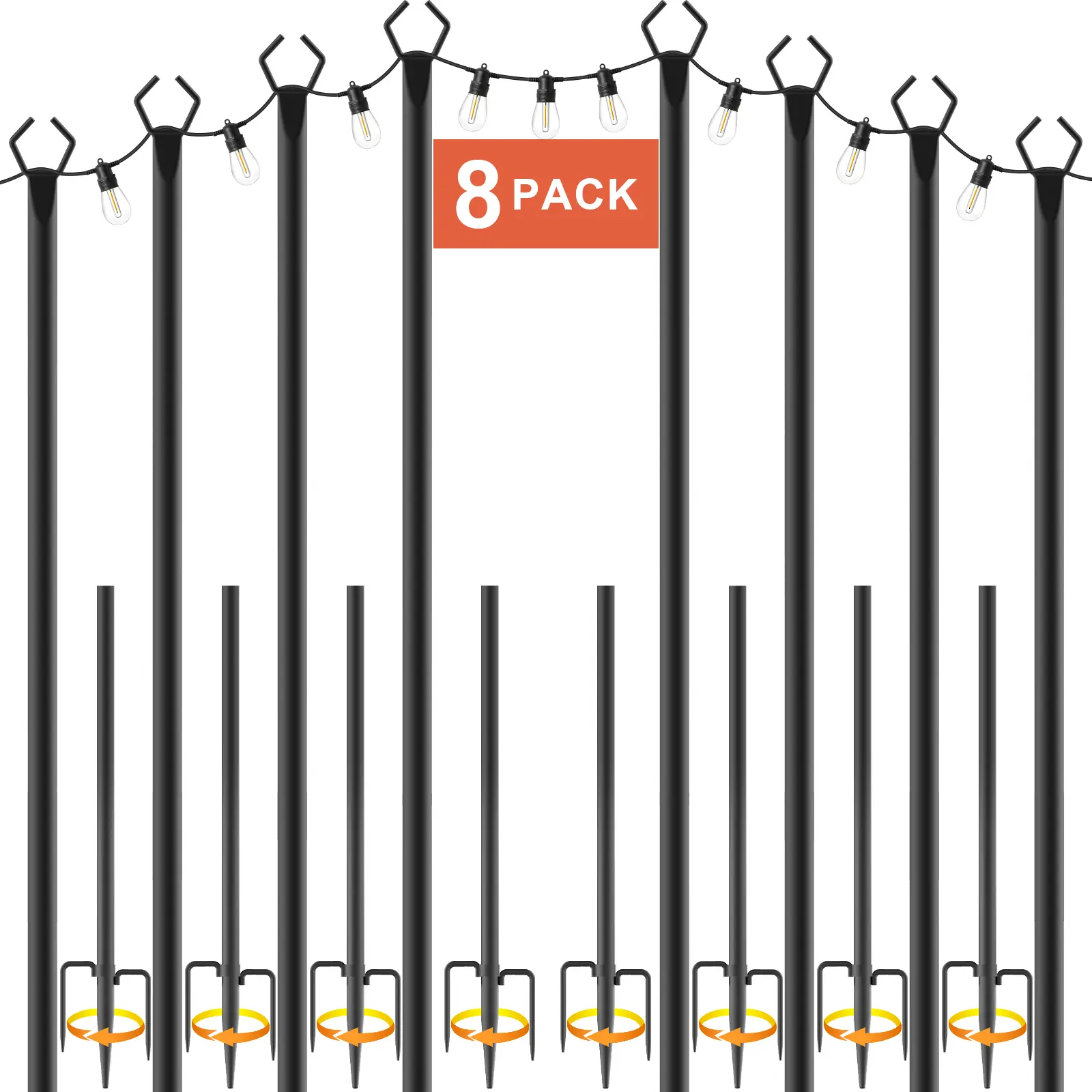 8 Pack 8FT