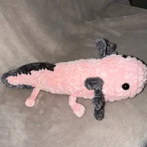 Axolotl Crochet Plushie