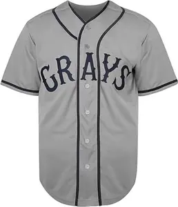 Mens #20 Josh Gibson Baseball Jersey Homestead Grays Baseball Shirt Stitched S-3XL