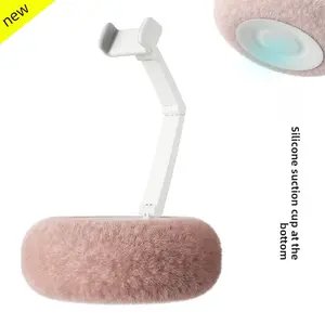 Plush Pillow Phone Stand Holder, Lazy Sofa Cushion for Watching Movies, Cute Live Streaming Bed Accessory, Magnetic Desktop Support, Magnetic Smartphone Holder