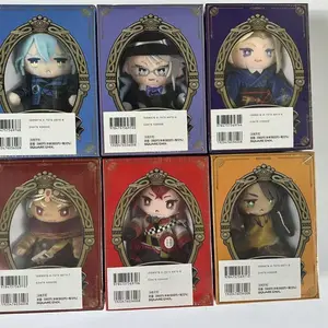 Anime Twisted-Wonderland Riddle Rosehearts Idia Shroud Plush Dolls Cute Figure Malleus Toy Ornament Collection Children Gifts