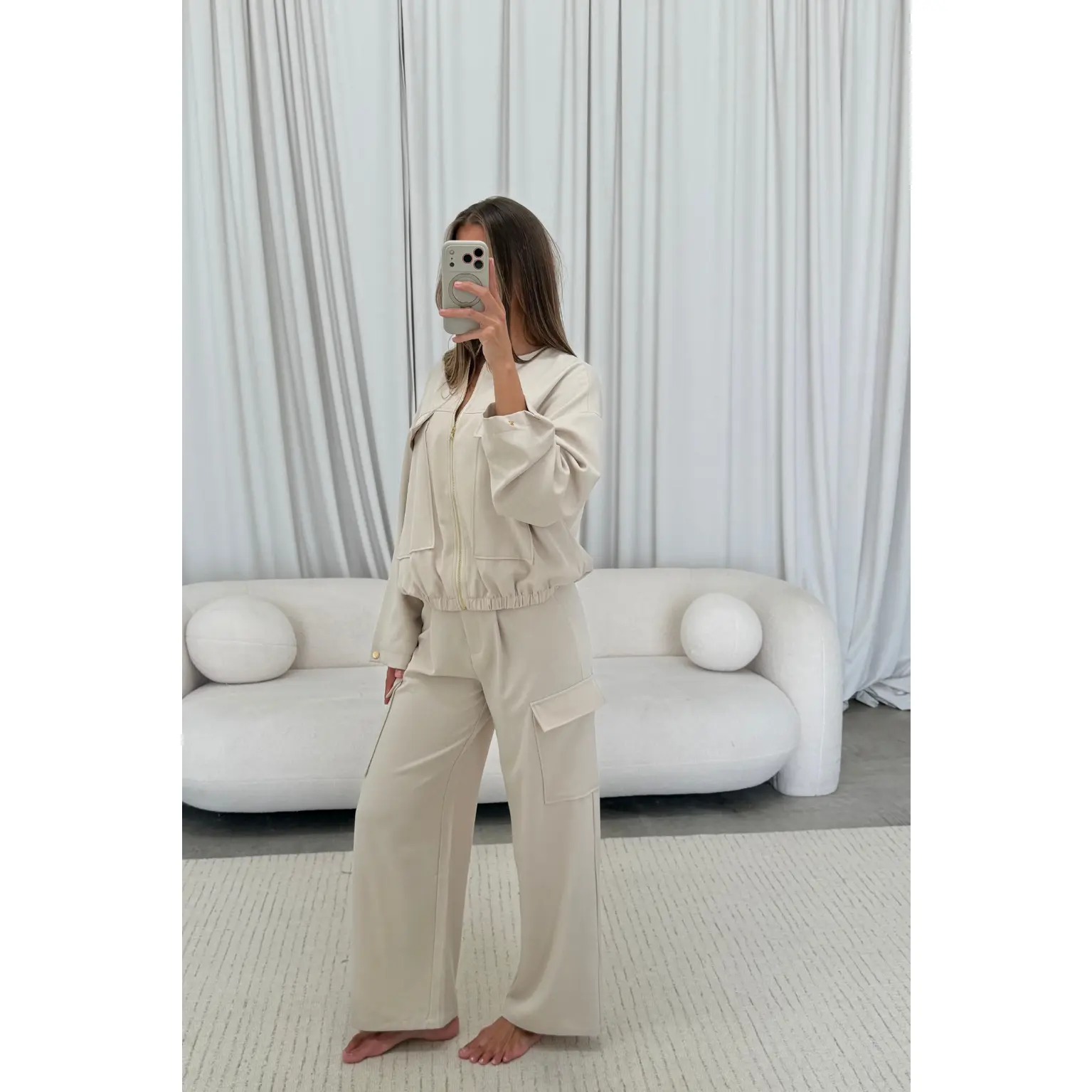 Stevie Set in Beige