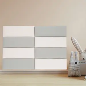 Wall Padding for Kids' Rooms & Bedrooms - Anti-Collision, Easy Installation, 8 Pieces