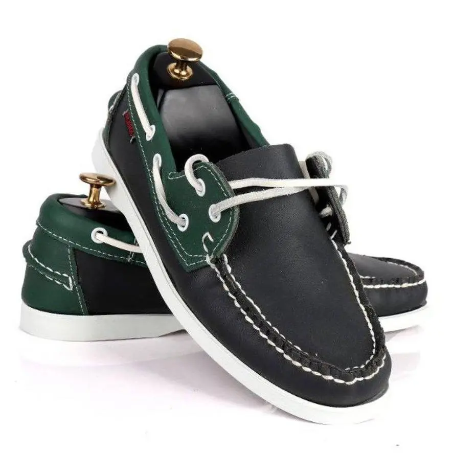 Green and Blue Sebago fantastic Green and Blue Sebago Boat Shoes Walking Shoes Footwear