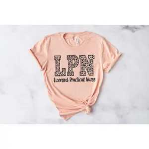 Licensed Practical Nurse Gift, LPN Shirt, Licensed Practical Nurse Shirt, Nurse Life Shirt, Leopard Nurse Shirt, Gift for Nurse