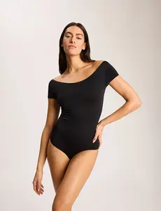 Prima Ballet Boatneck Bodysuit