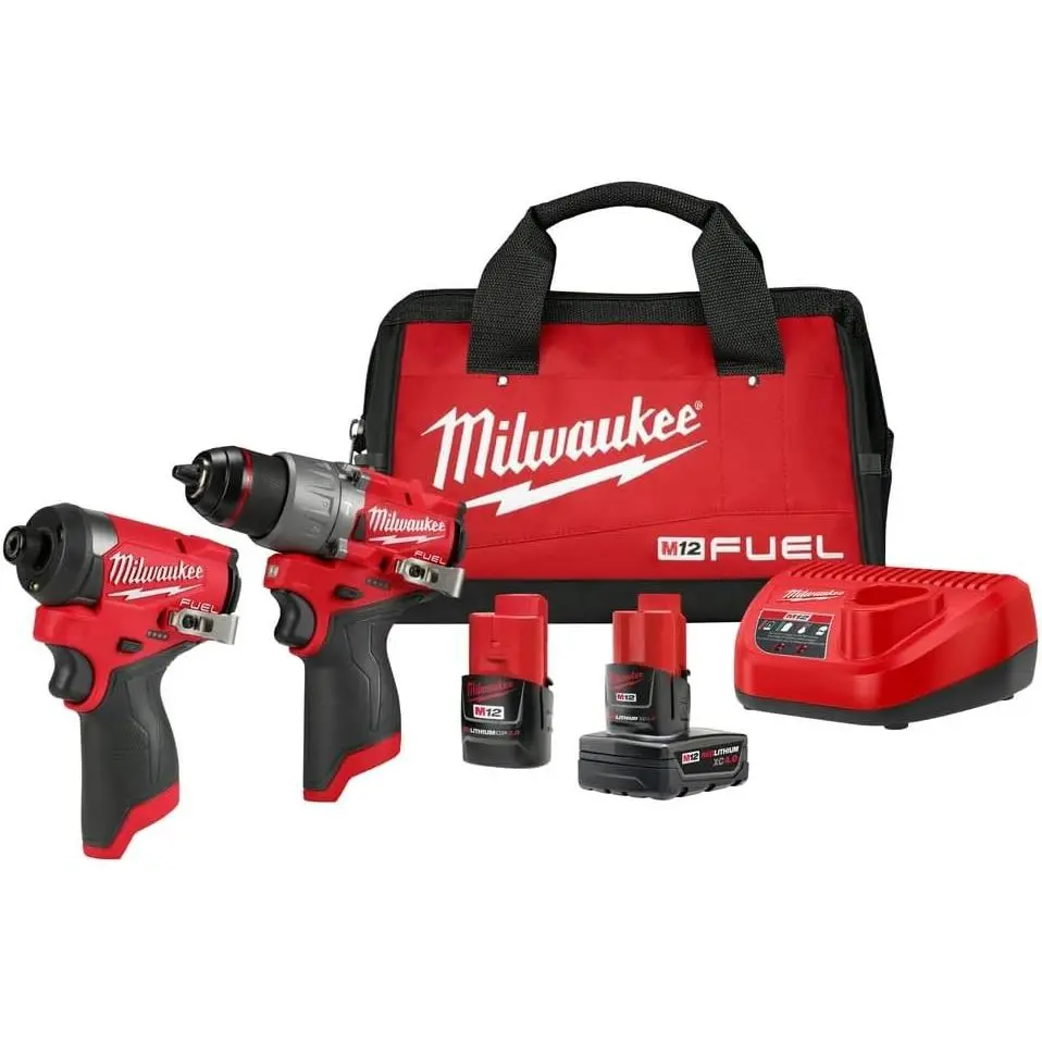 Milwaukee Electric - M12 Fuel. 2-Tool Combo KIT Milwaukee Electric - M12 Fuel. 2-Tool Combo KIT