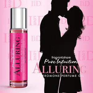 Fragrantshare0.34 fl oz (10 ml) Alcohol-Free Pheromone Roll-On Perfume: Long-lasting floral notes that enhance feminine charm— Ideal for dates, travel companion, everyday elegance, Date night fragrance, travel perfume, Classic fragrance, soft and delicate