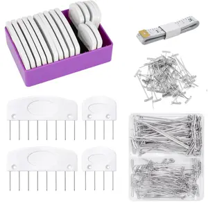 130Pcs Knit Blocking Pins Kit for Knitting & Crochet Projects,20 Knit Blockers, Blocking Combs, Knitting Block Pins for Blocking Mats, Crochet Block Kit with 100 T-Pin and Storage Box - Home Improvement.