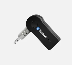 Bluetooth AUX Adapter Wireless Audio Receiver 3.5mm Hands-Free Calling Noise Reduction for Car Stereo iPhone, Android Music Upgrade Streaming