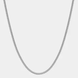 Franco Chain (2.5mm) - White Gold