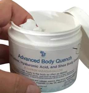 Diva Stuff Advanced Body Quench Pumpkin Marshmallow Scent, With Beef Tallow, Hyaluronic Acid, Shea Butter, Deep Hydration, Plumps, Smooths and Hydrates