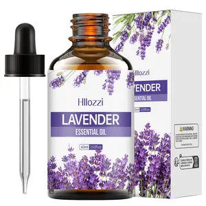 Hiiozzi Lavender Essential Oil Diffuser & Humidifier, Home Air Freshener, Relaxing Scent, Stress Relief, 60ML Liquid, Perfect Gift
