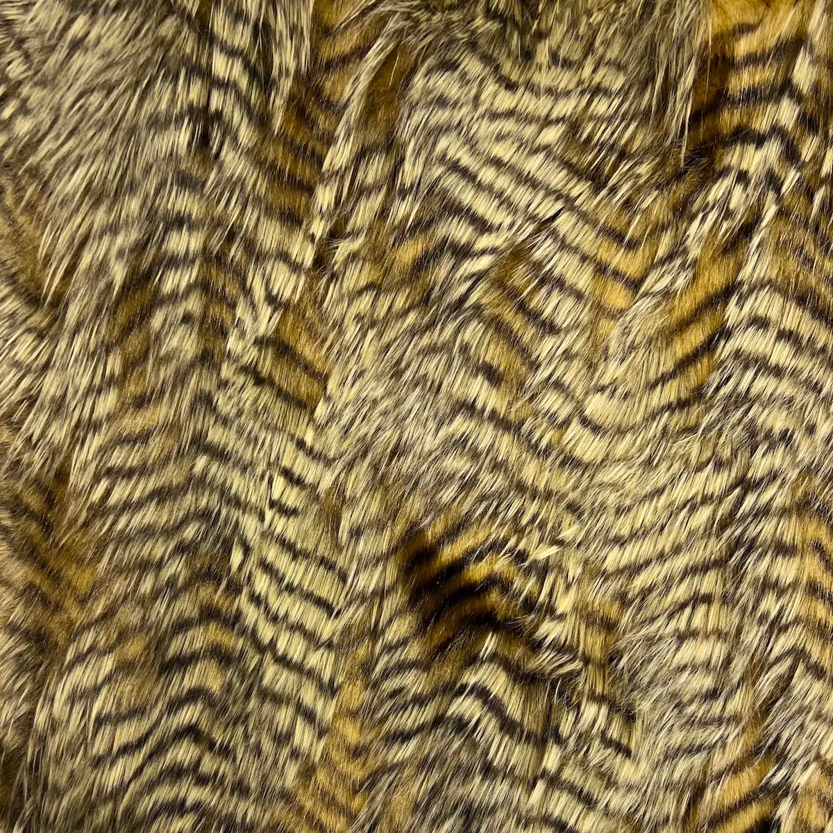 Porcupine Feather Faux Fur Fabric