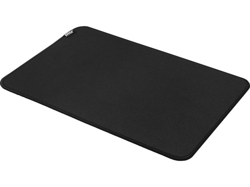 MSI AGILITY GD10 Mouse Pad with Natural Rubber Base, Polyester Fabric, BLK, 12.89" x 8.6"