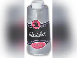 Maxi Lock All Purpose Thread Light Grey 3000 YD Cone MLT-031