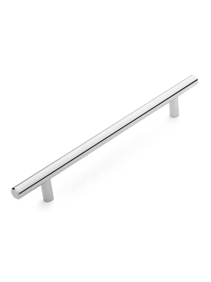 Dynasty Hardware P-1005-CM European 9.75 in. Bar Pull- Polished Chrome