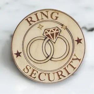 Ring Bearer Security Badge for Ring Bearer