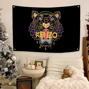 Kenzo Flags Flag - Ultra Soft Skin-Friendly Machine Washable Fade Resistant Banner | HD Print Lightweight Durable Outdoor Indoor Garden Flag