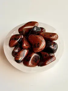 High Grade Mahogany Obsidian Tumbled