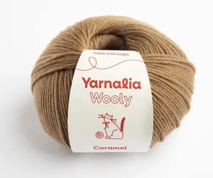 Caramel | Yarnalia Wooly 100% Superwash Merino Wool