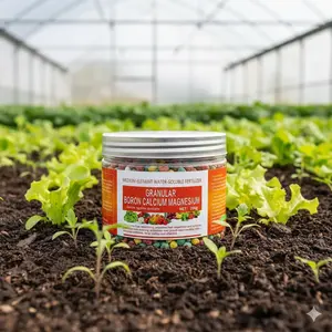 Universal Water-Soluble Granular Fertilizer 200g - Boron Calcium Magnesium Prevents Cracked Fruit, Improves Taste & Market Value