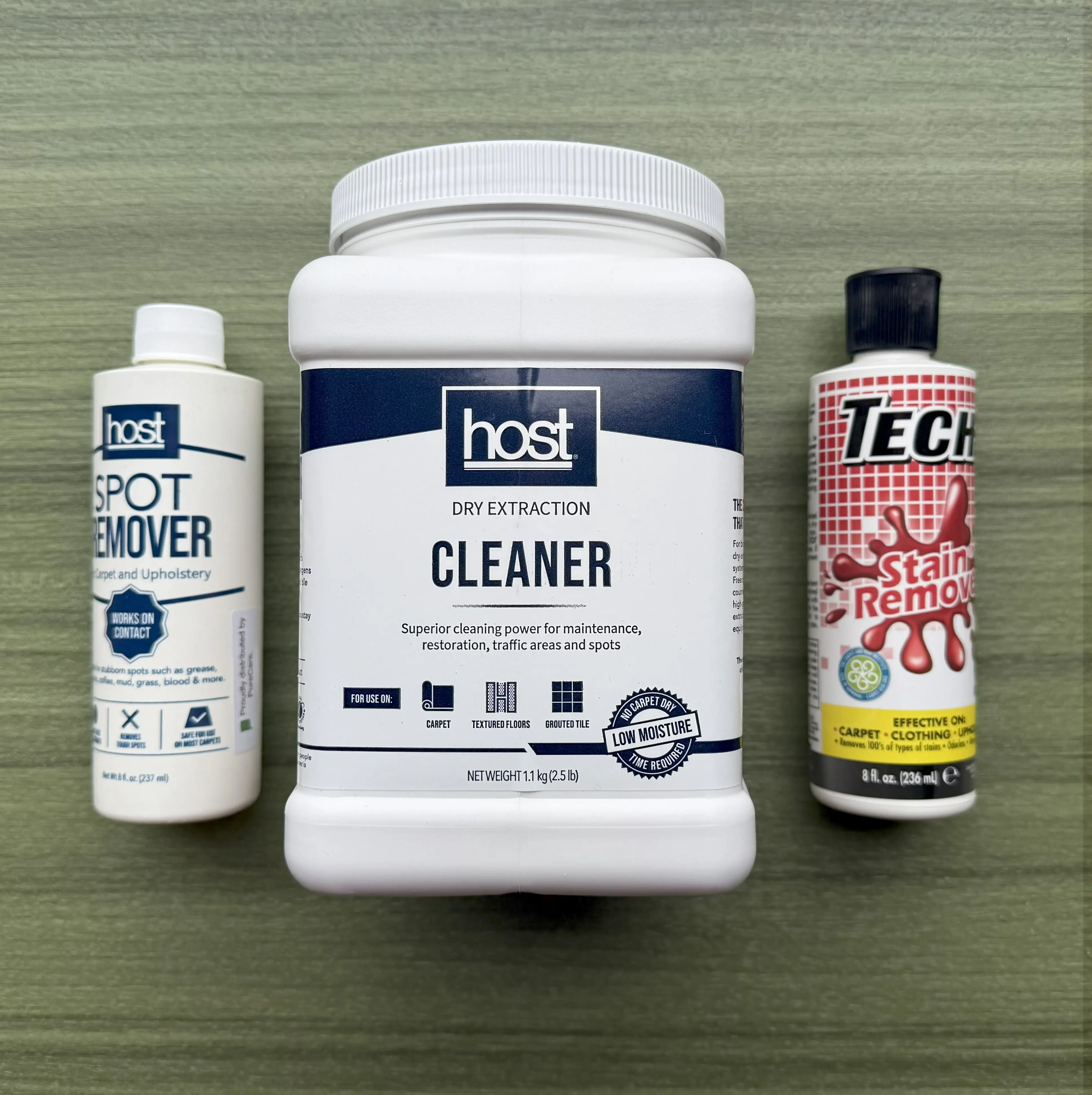 Host Home Care Kit - Spot Remover Dry Extraction Cleaner & Tech Stain Remover for Clean Home Maintenance Effortless Stain Removal