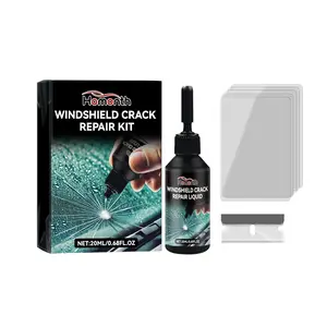 Homonth Automotive Glass Care Kit, Automotive Windshield Cracks And Scratches Adhesive Repair Solution